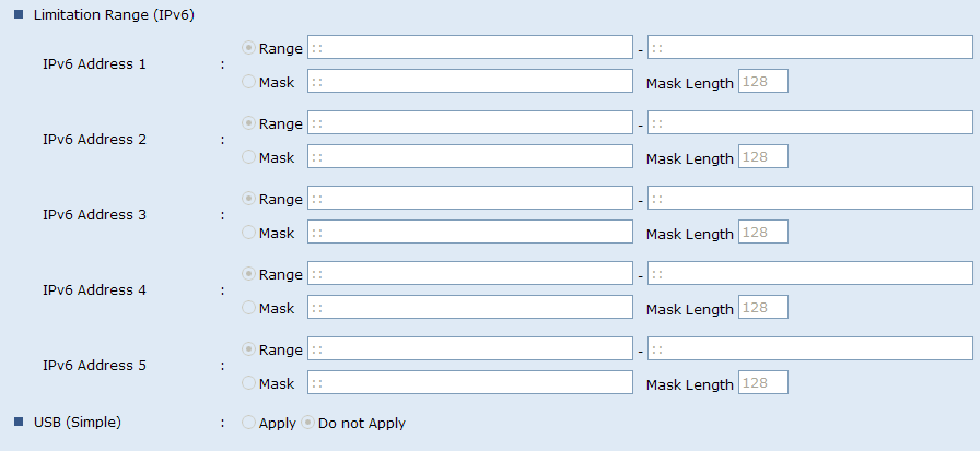 Printer Job Authentication Settings