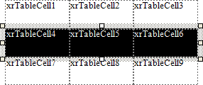 Table Row Control