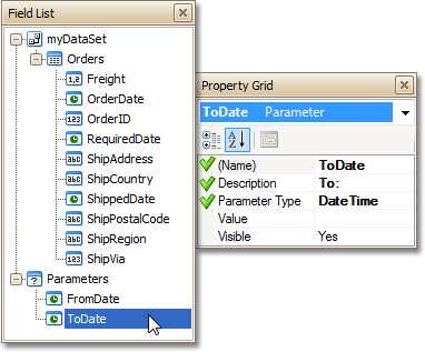 Add Parameters