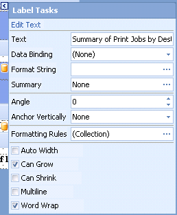 Label Tasks