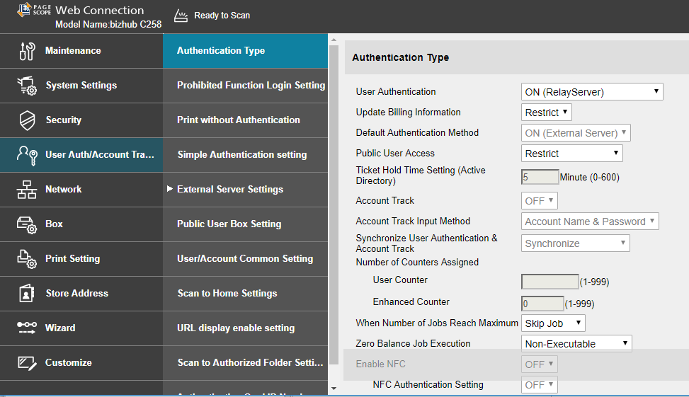 Authentication after registering