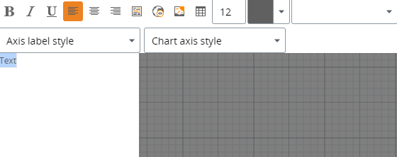 Use these icons to select an Image, table, or hyperlink