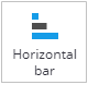 horizontal bar chart icon