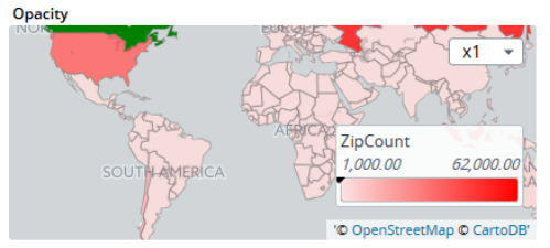 Legends in maps