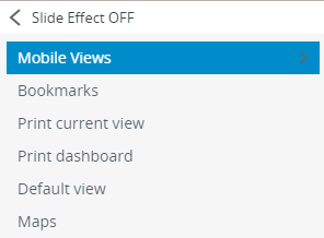 Design View layouts for mobile dashboards