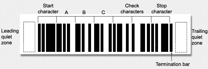 Sample code 93 bar code