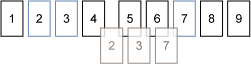 Les pages 2, 3 et 7 sont déplacées entre les pages 4 et 5.