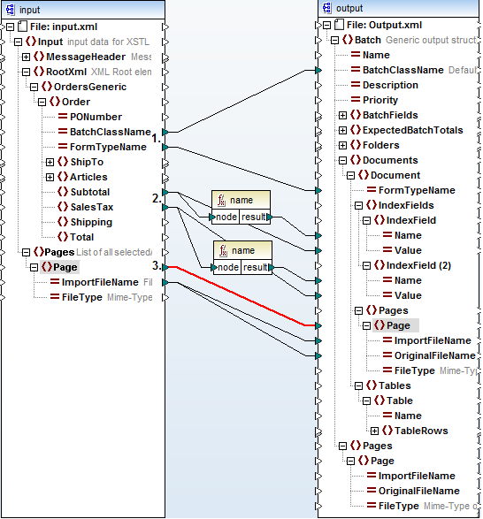 sample generic mapping
