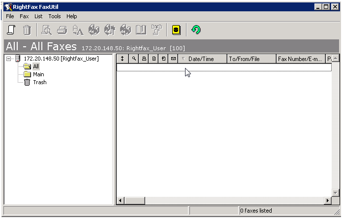 RightFax fax client RightFax fax client