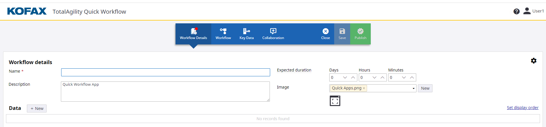 Quick Workflow Designer