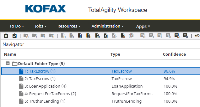 TotalAgility Workspace TotalAgility Workspace