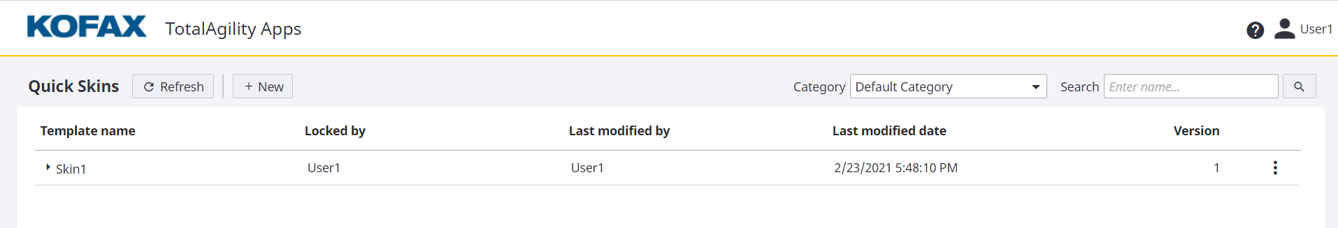 Quick Workflow Home page with existing data Quick Workflow Home page with existing data