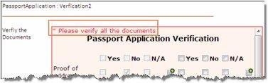 Checklist status - optional Checklist status - optional