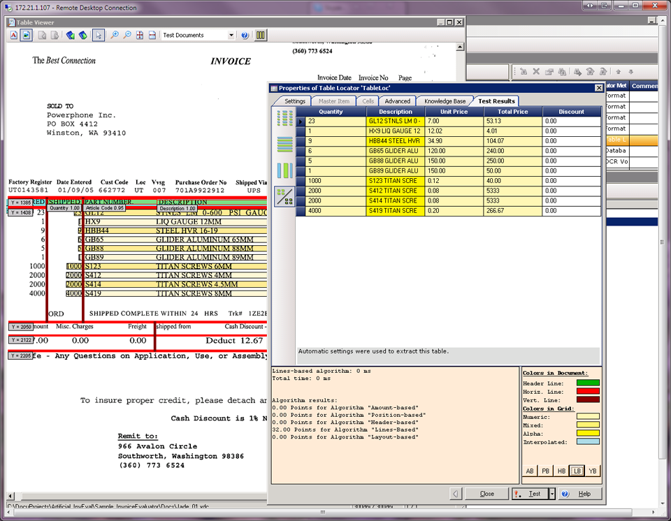 An image that shows the Lines-based Expert Mode results only