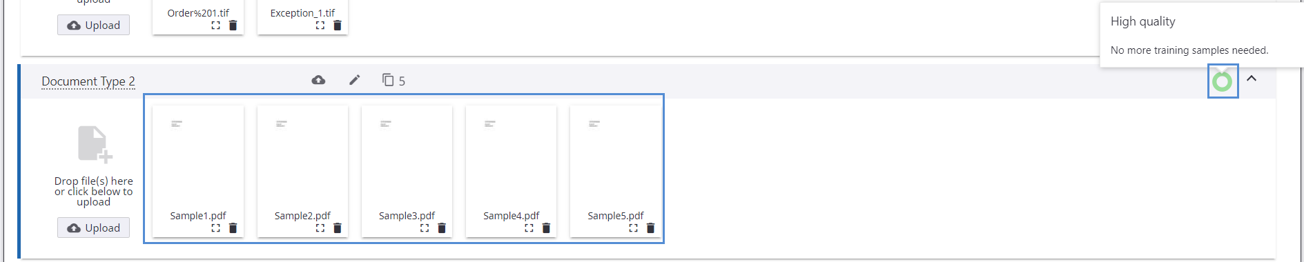 Classification result: High quality Classification result: High quality