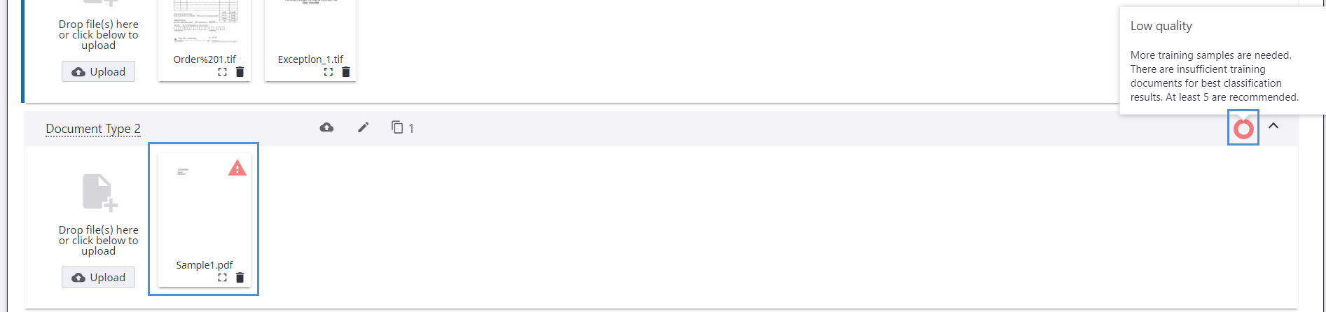 Classification result: Low quality Classification result: Low quality