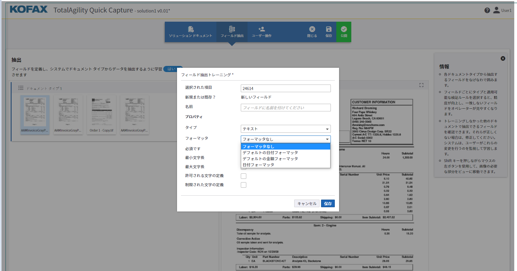 Quick Capture: 抽出 Quick Capture: 抽出