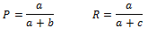An image that shows that precision (P) can be calculated using the formula P=(a/(a+b)), and recall (R) can be calculated using R=(a/(a+c)). An image that shows that precision (P) can be calculated using the formula P=(a/(a+b)), and recall (R) can be calculated using R=(a/(a+c)).