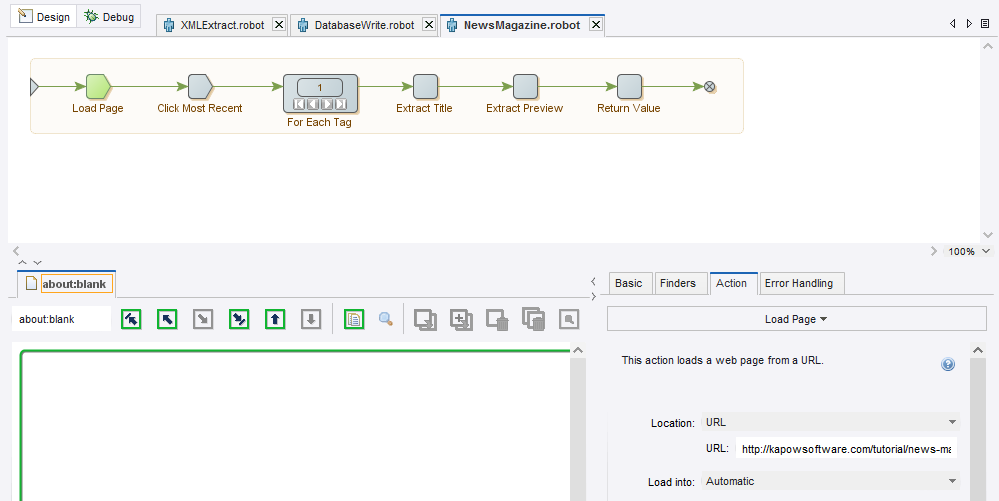 Editor View