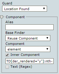 Finders relative to the found element