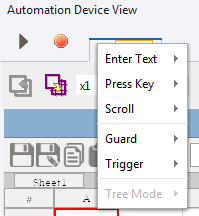 Application level steps