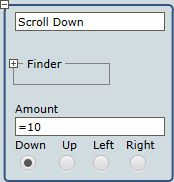 Scroll step