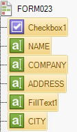 Reading order by rows