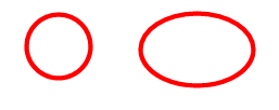Bild für Kreis und Ellipse