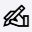 Handwritten Signature icon