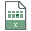 excel output icon