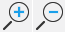 Zoom In and Out icons