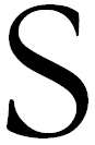 Immagine di Lettera S modificabile