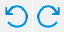 元に戻すおよびやり直しアイコン