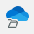 Pictogram Openen vanuit OneDrive