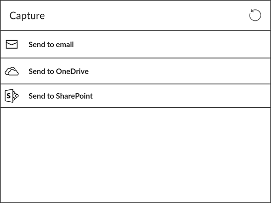 Capture workflows