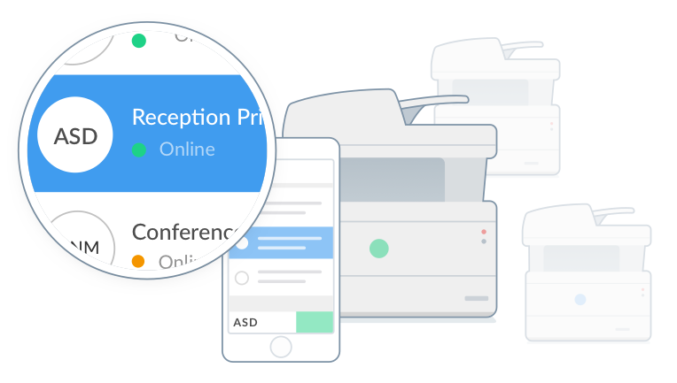 Printix App-illustrasjon Printix App-illustrasjon