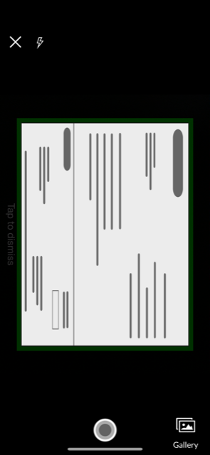 Ilustração de captura de foto com iPhone