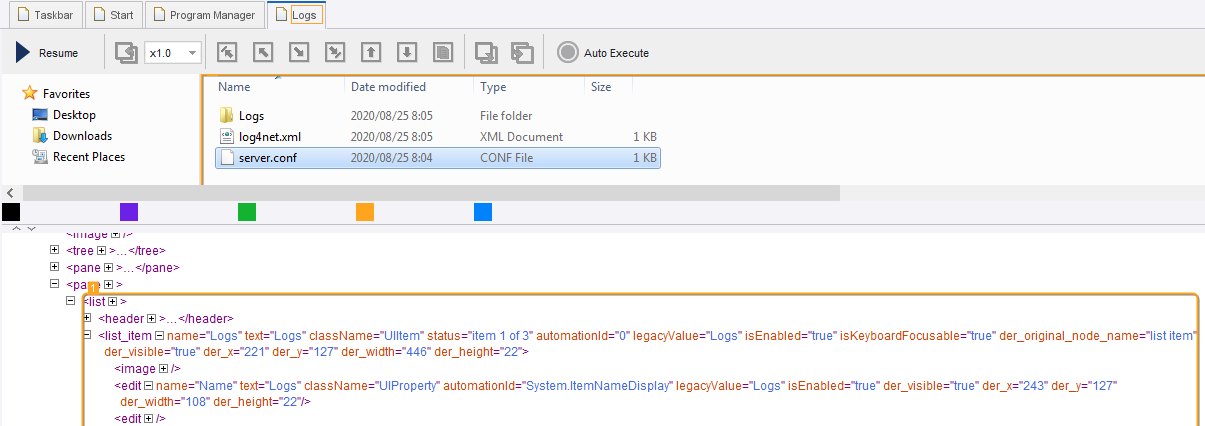 Finding the first "list" element anywhere