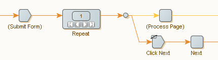 Repeat example in robot