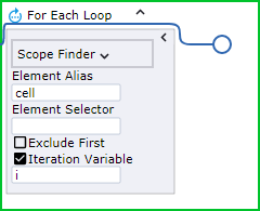 For Each Loop step