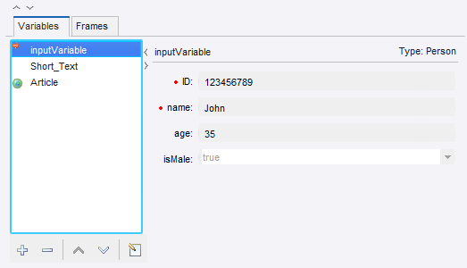 Input Variables