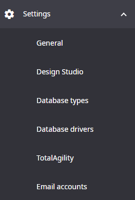 Management Console settings
