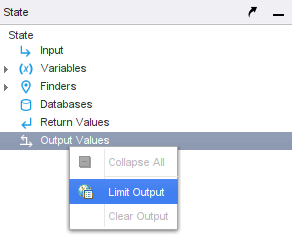 Limit Output
