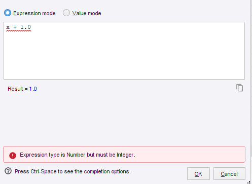 Expression editor in Device Automation