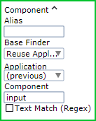 Application finder that reuses the previous finder Application finder that reuses the previous finder