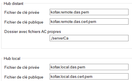 de la boîte de dialogue Options de la boîte de dialogue Options