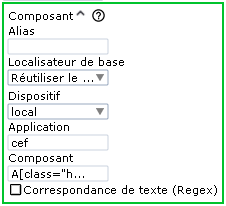 Localisateur d'application qui réutilise le localisateur de dispositif précédent Localisateur d'application qui réutilise le localisateur de dispositif précédent