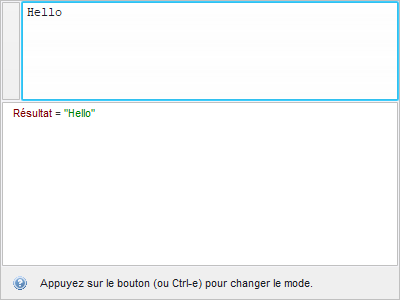 Éditeur d'expression Device Automation en mode Valeur Éditeur d'expression Device Automation en mode Valeur