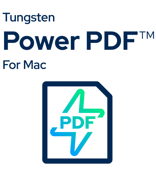 Tungsten Power PDF for Mac