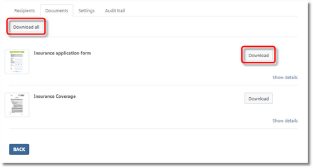 Click to change size